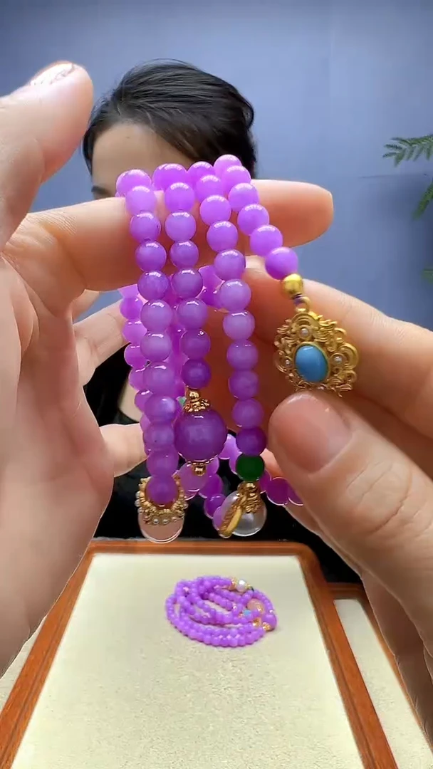 颈饰14K金镶嵌翡翠丹丹diy劲饰