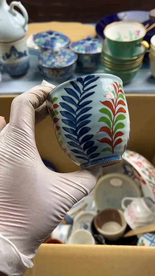 瓷片春***师英歌瓷器满28包邮