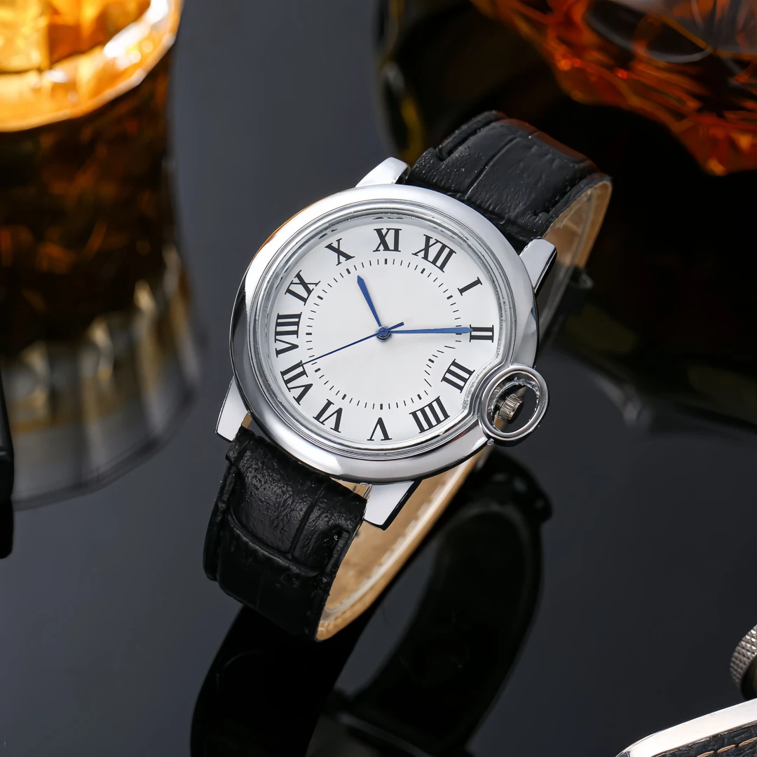 蓝气球-【官方正版】-新款时尚-经典气球系列-皮带男士腕表