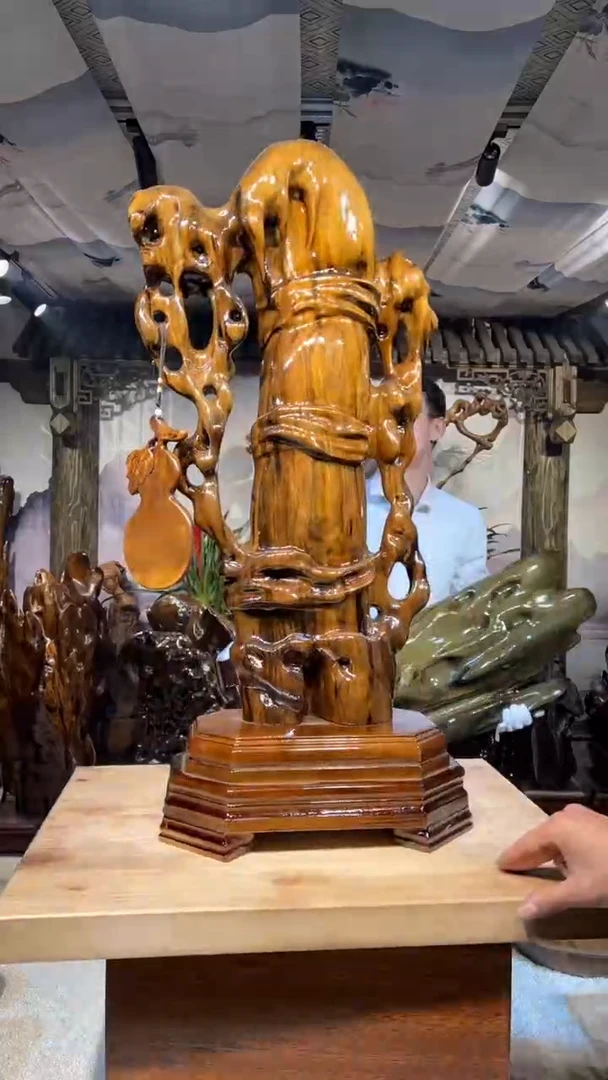 【闪购商品】金丝楠金丝楠小叶桢楠摆件