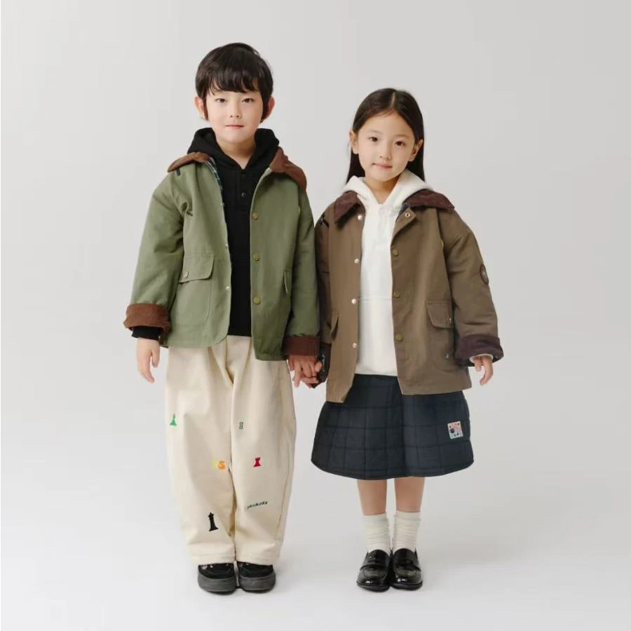 .SeeKids【巴巴爸爸ip联名】巴恩风二合一防风儿童外套