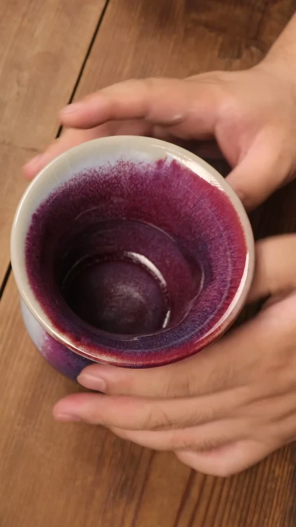 茶壶紫砂梅和柳钧瓷渣斗