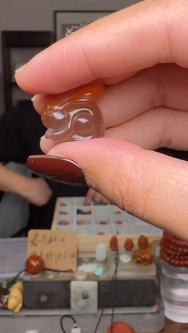 【闪购商品】南红玛瑙挂件未镶嵌5162