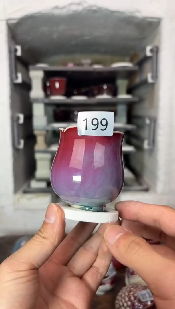 【闪购商品】摆件钧瓷窑变精品茶器