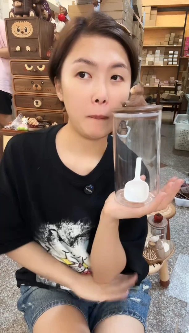 木躺熊大号玻璃罐