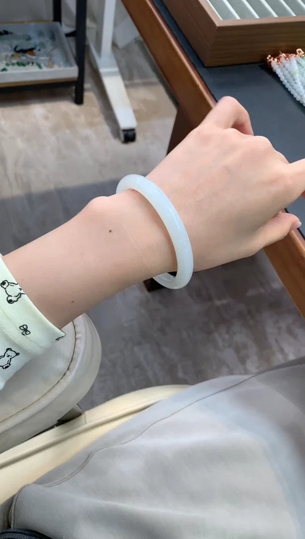 未镶嵌手镯和田玉S120|5980