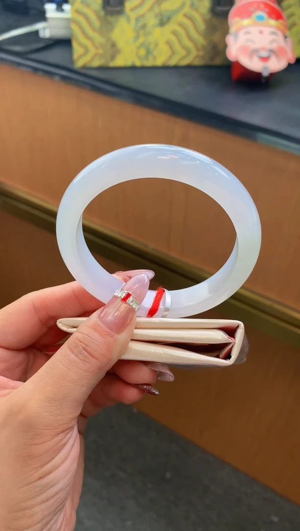 未镶嵌手镯翡翠-F62-正圈58.5