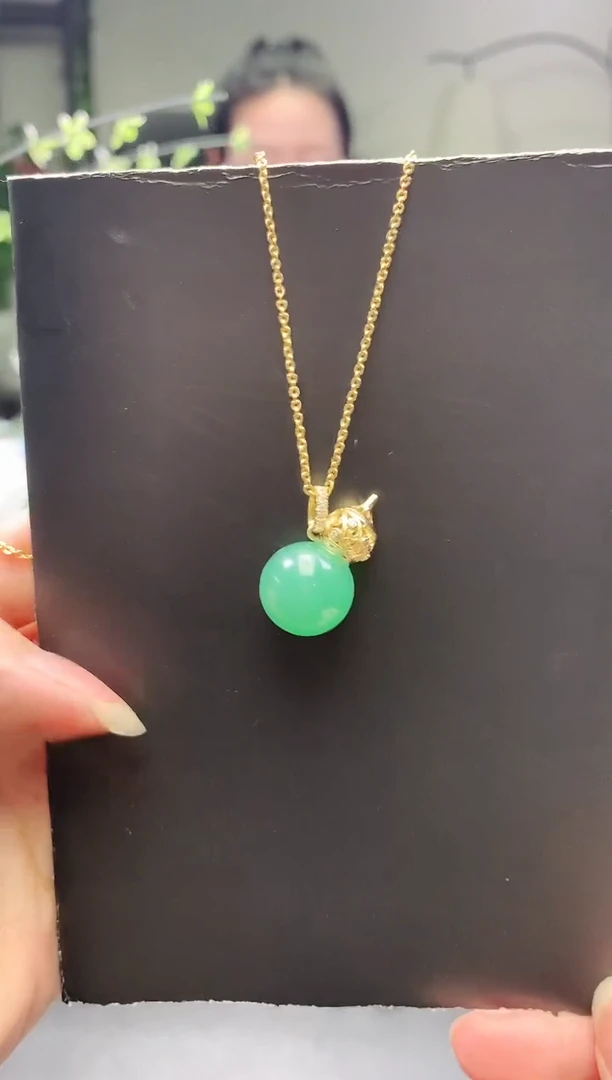 颈饰未镶嵌石英质玉项链