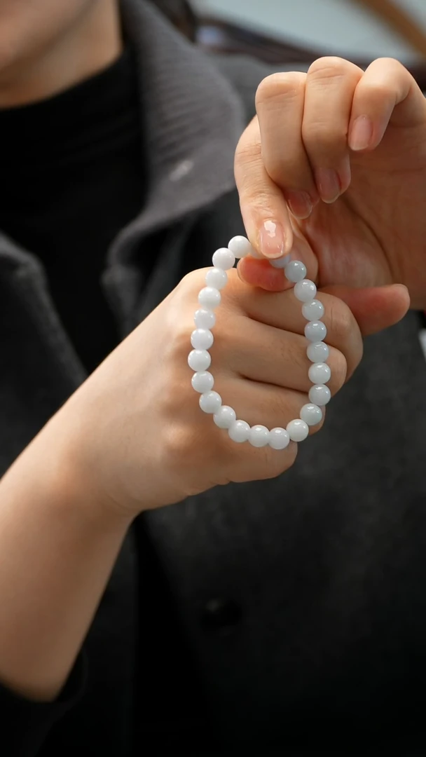 未镶嵌手链翡翠手珠串