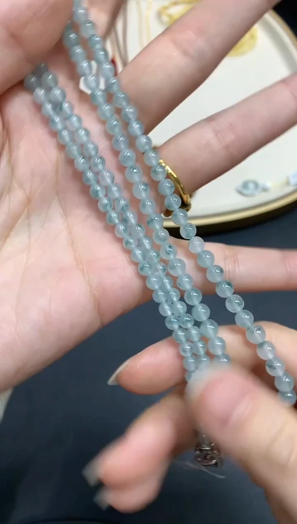 【闪购商品】翡翠项链未镶嵌Q543|9800