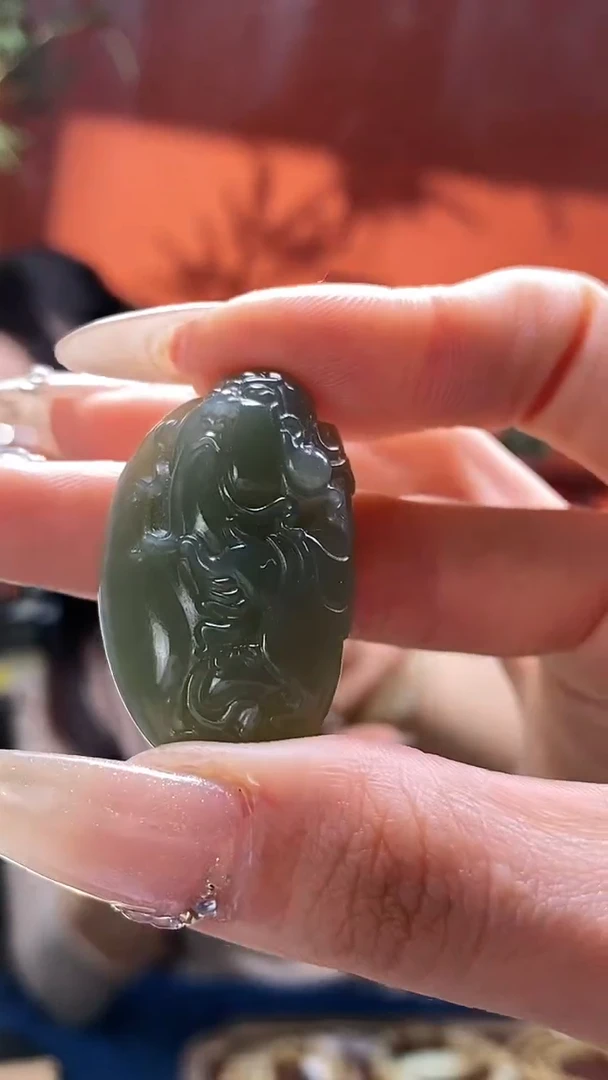 【闪购商品】和田玉挂件未镶嵌武财神