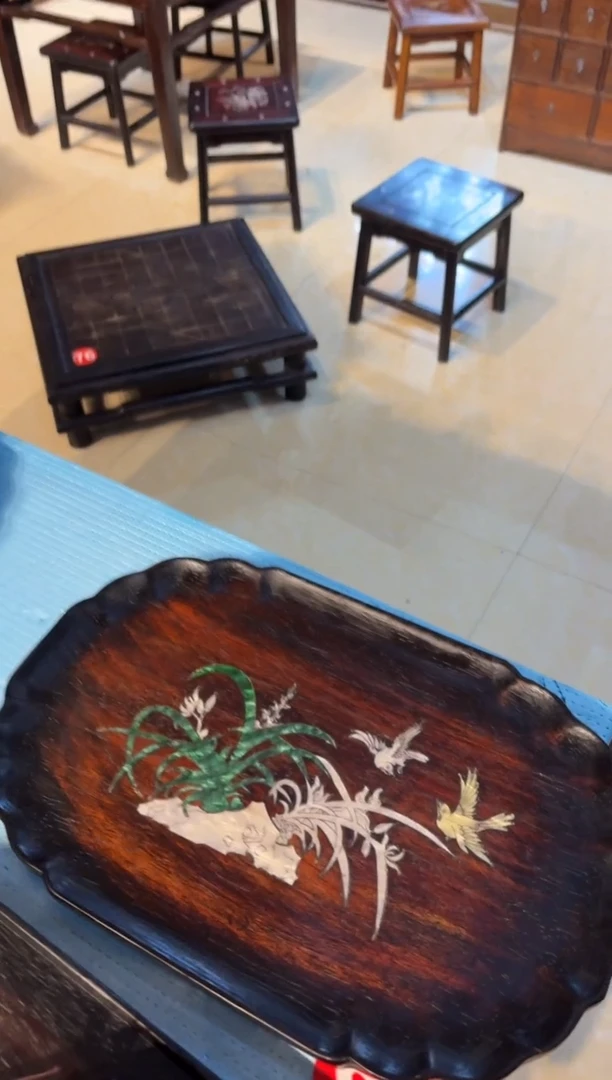 木木紫檀木茶盘木木
