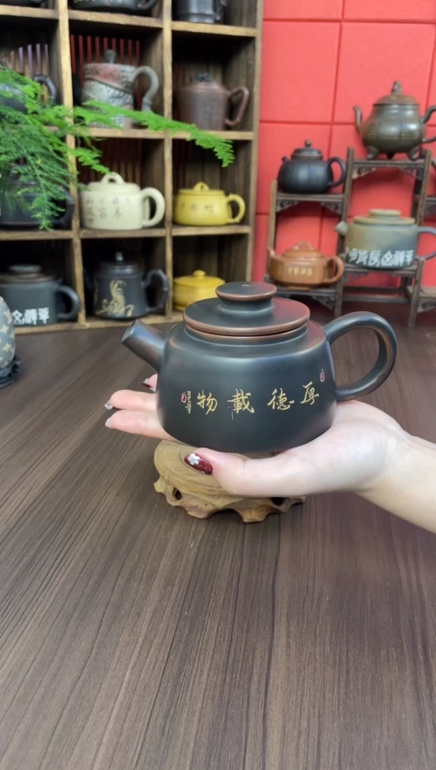 钦州坭兴陶手工壶（张）