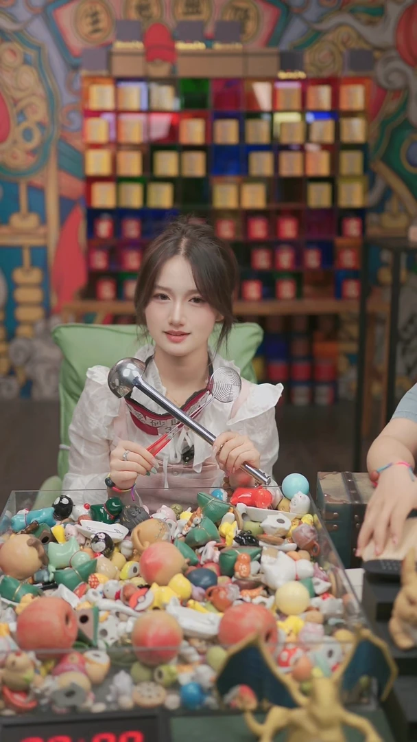 紫砂茶宠一中一小挖呀挖