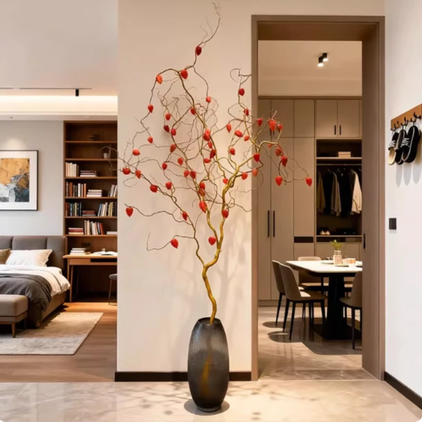 精品老桩金龙柳鲜切大型水培植物水培鲜枝好养室内水养绿植易生根