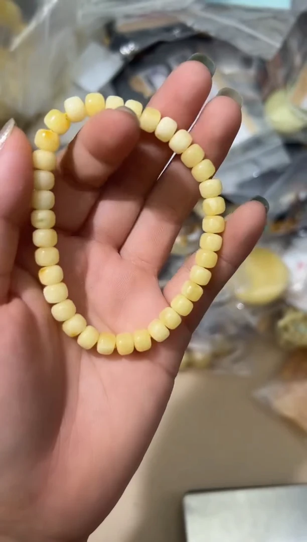 未镶嵌蜜蜡裸石蜜蜡手串
