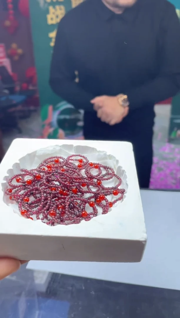 【闪购商品】石榴石戒指未镶嵌戒指-多样性发货发一件