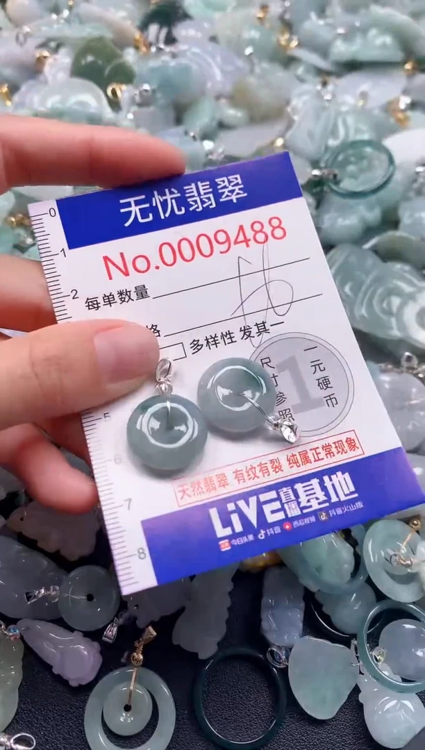 颈饰未镶嵌翡翠9488