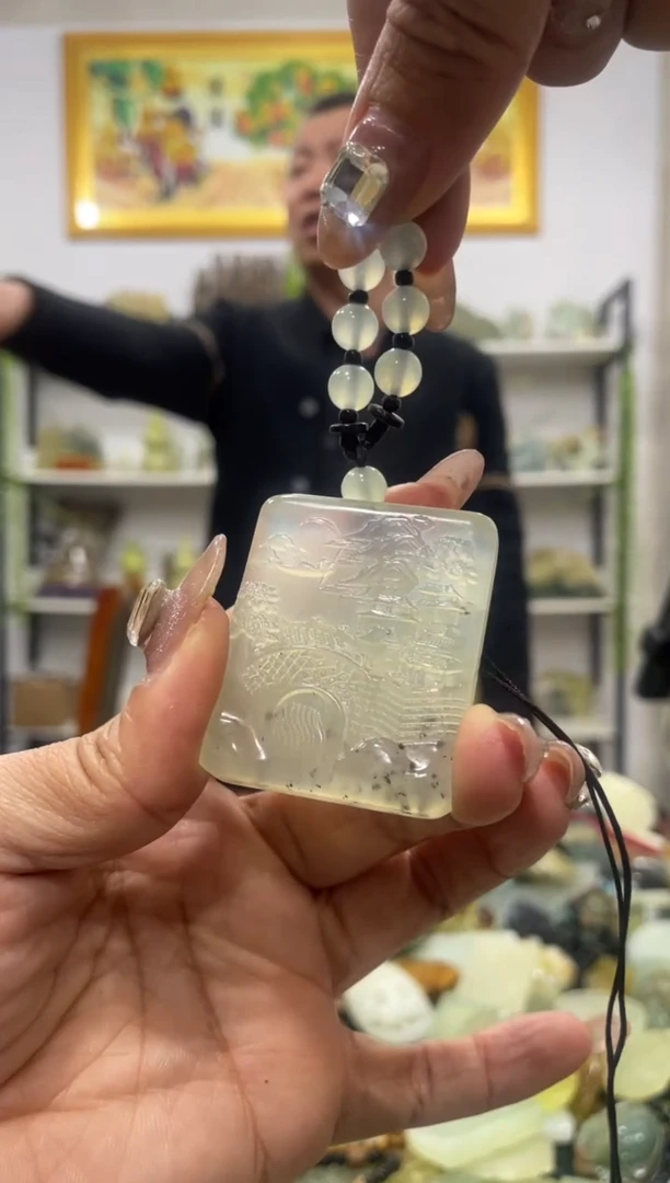 【闪购商品】岫玉吊坠未镶嵌            