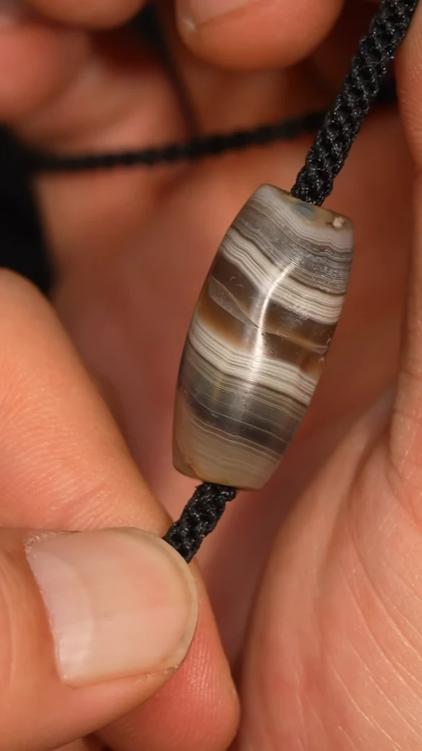 未镶嵌颈饰玛瑙/玉髓冲赛康胡子哥，DIY一207