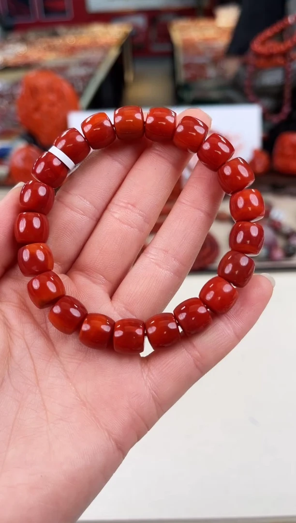 未镶嵌瓦西直切手串10+南红玛瑙（多样式发其一）