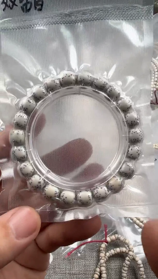 手串星月菩提10.5mm双留白单圈