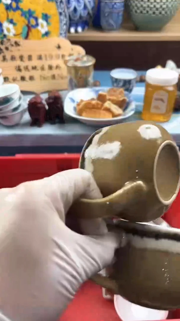 瓷片才**吉英歌瓷器满19.9包邮