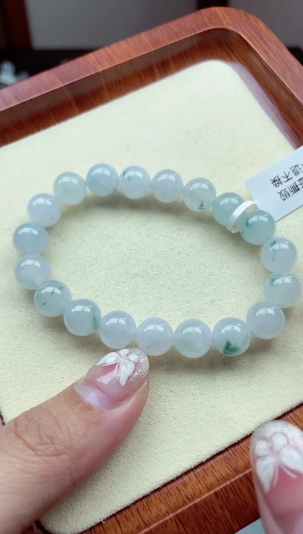 【闪购商品】翡翠手链未镶嵌缅甸翡翠 卡10