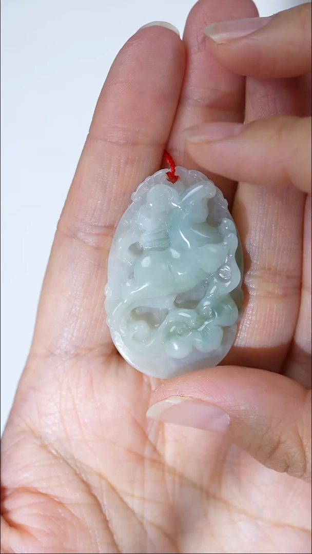 颈饰未镶嵌翡翠未镶嵌纯天然翡翠挂件