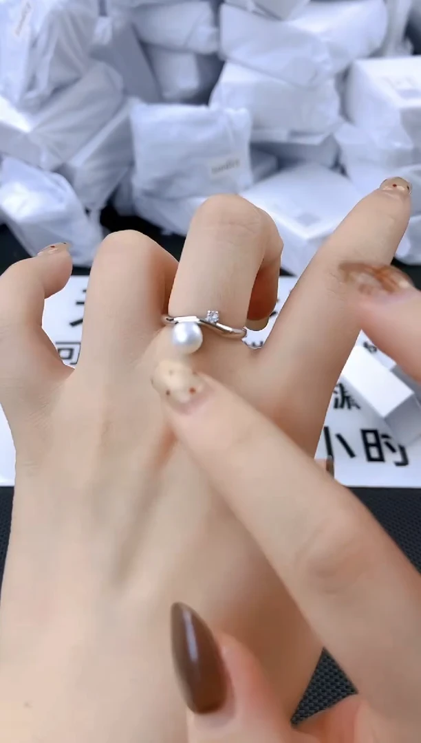 未镶嵌耳饰淡水珍珠jz1010