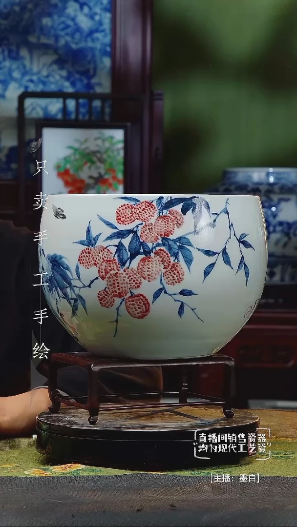 陶巭*景德镇手工手绘陶瓷
