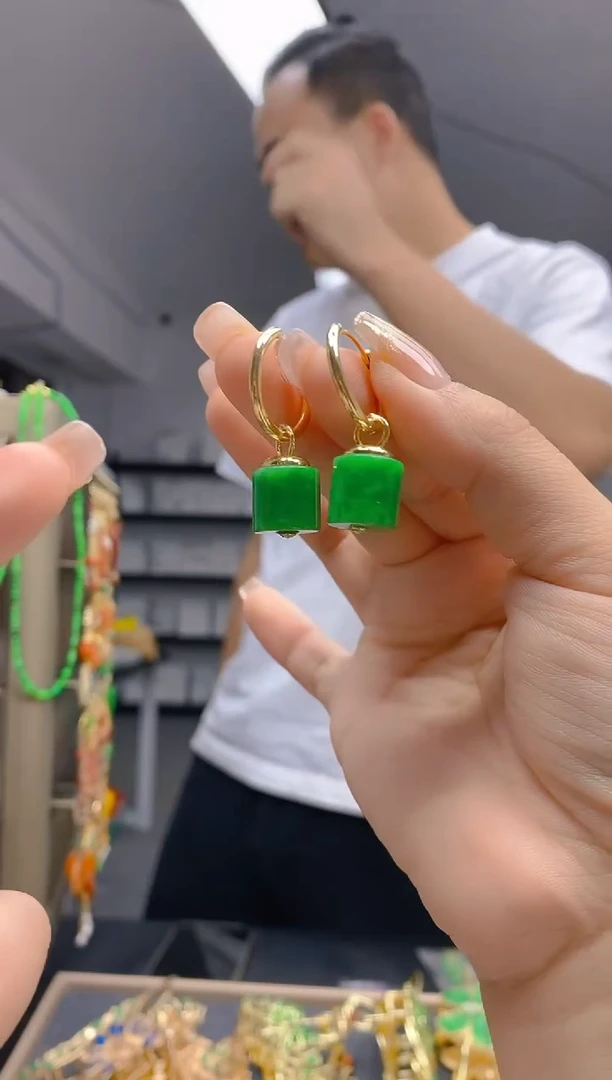 【闪购商品】玛瑙/玉髓耳饰合金10玛瑙耳饰