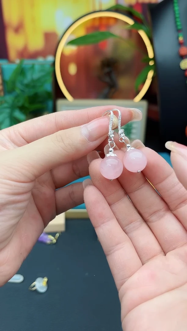 水晶耳饰未镶嵌216000000