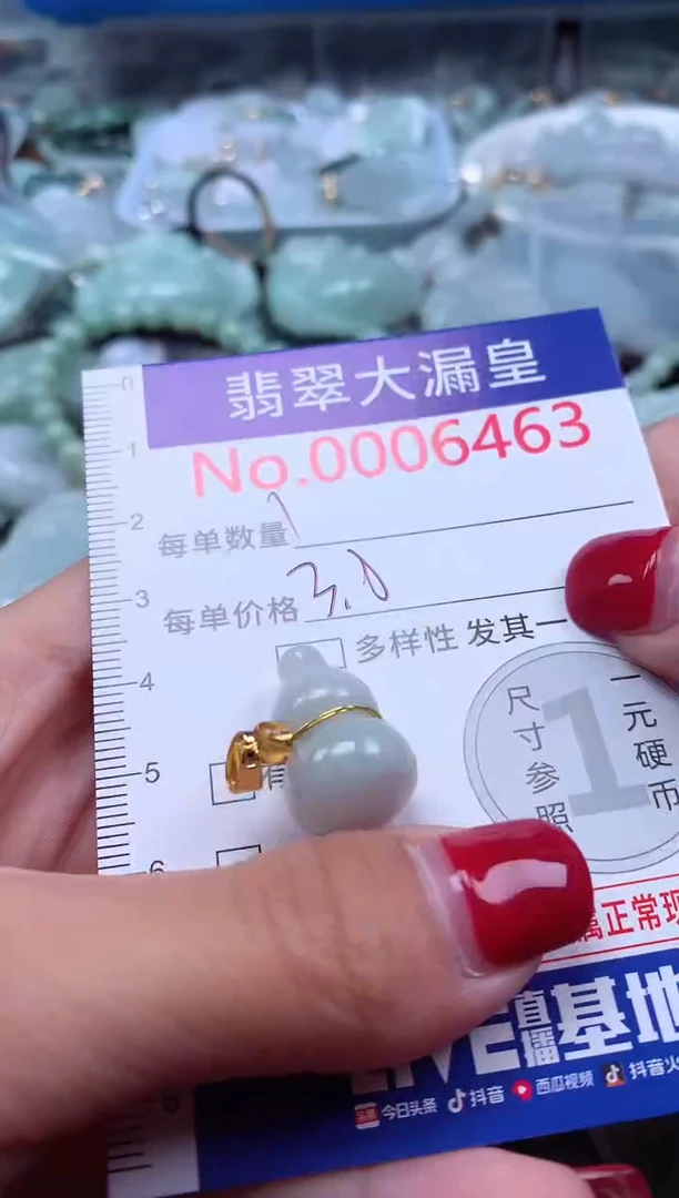 颈饰未镶嵌翡翠6463