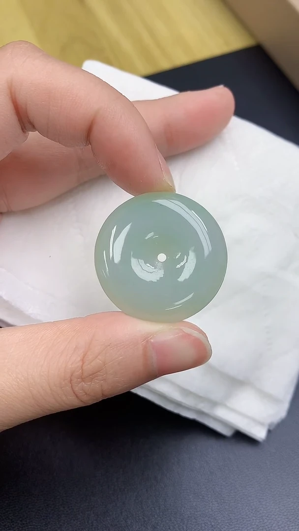 颈饰未镶嵌翡翠天然缅甸翡翠A货百元以上9元证书费自理