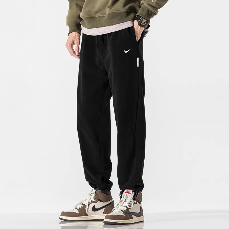 Nike/耐克正品运动裤休闲透气收口卫裤针织宽松长裤CK6366-010