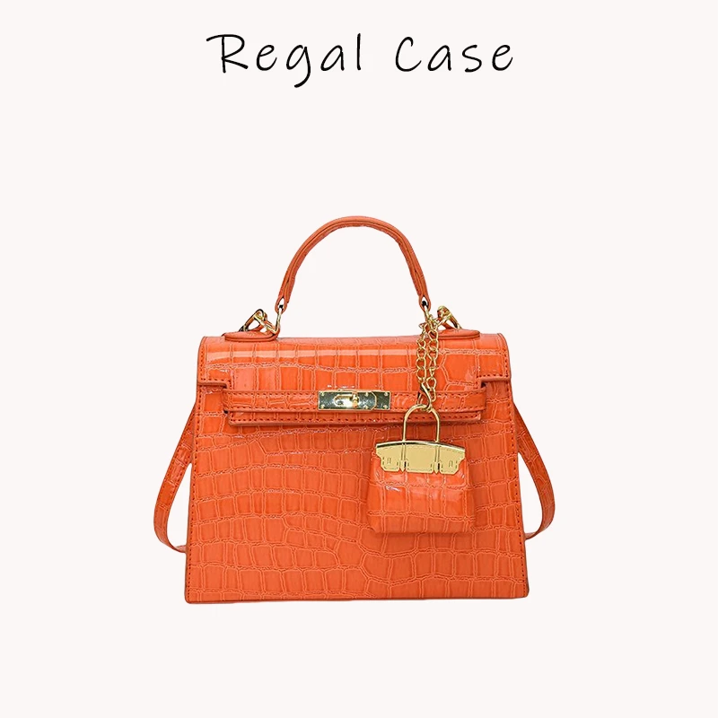 【Regal Case】高颜值斜挎包立体时尚手提凯莉包百搭洋气小众小包