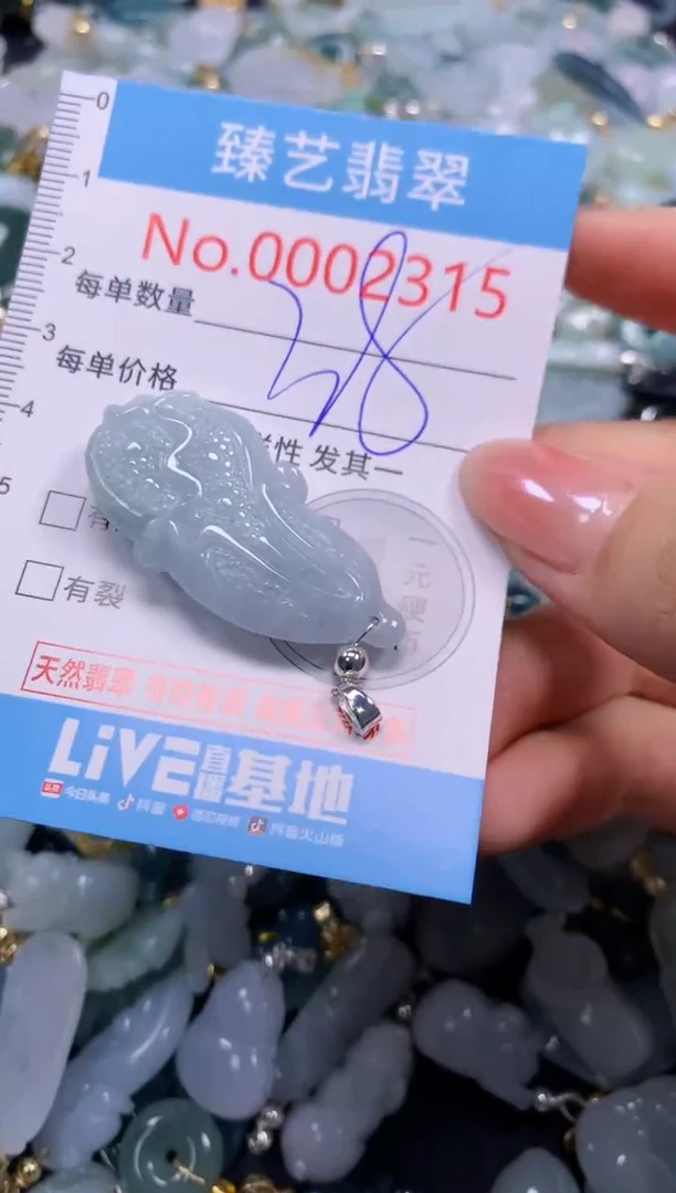 颈饰未镶嵌翡翠2315