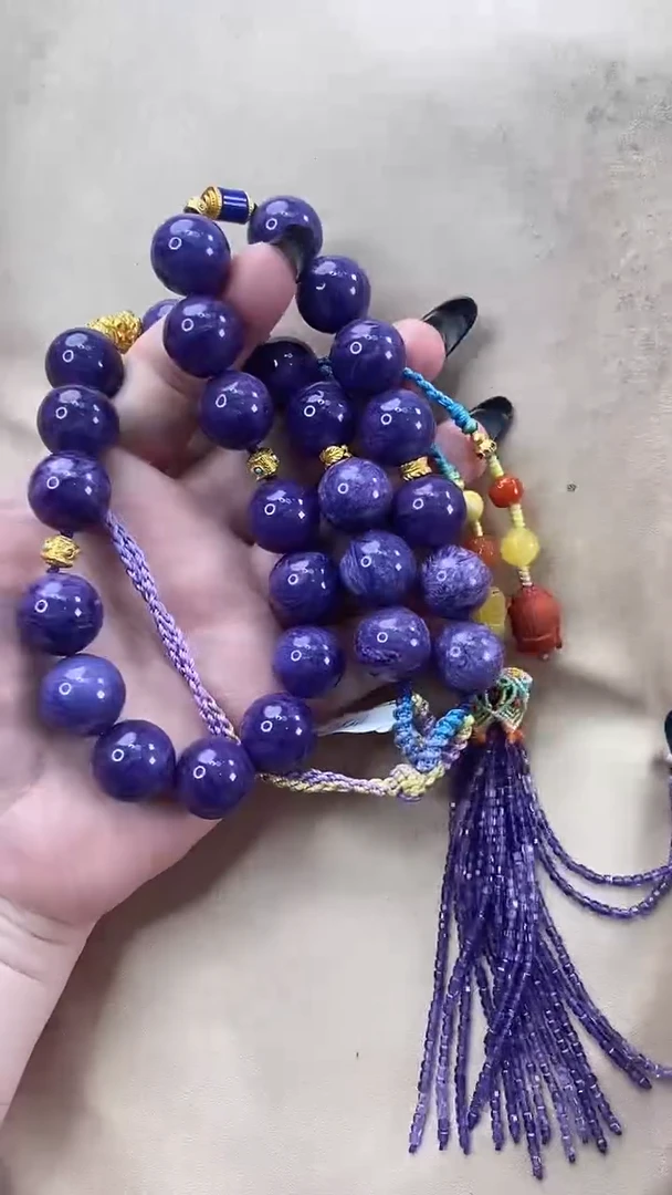 查罗石未镶嵌颈饰项链