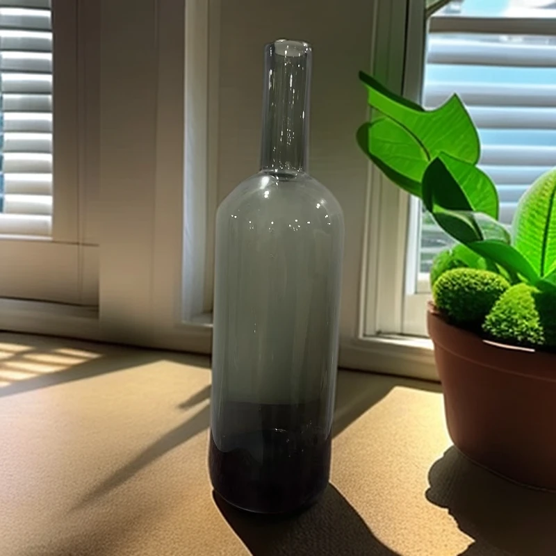 T26-微瑕直筒小口ins花瓶轻奢百搭花瓶-KP-