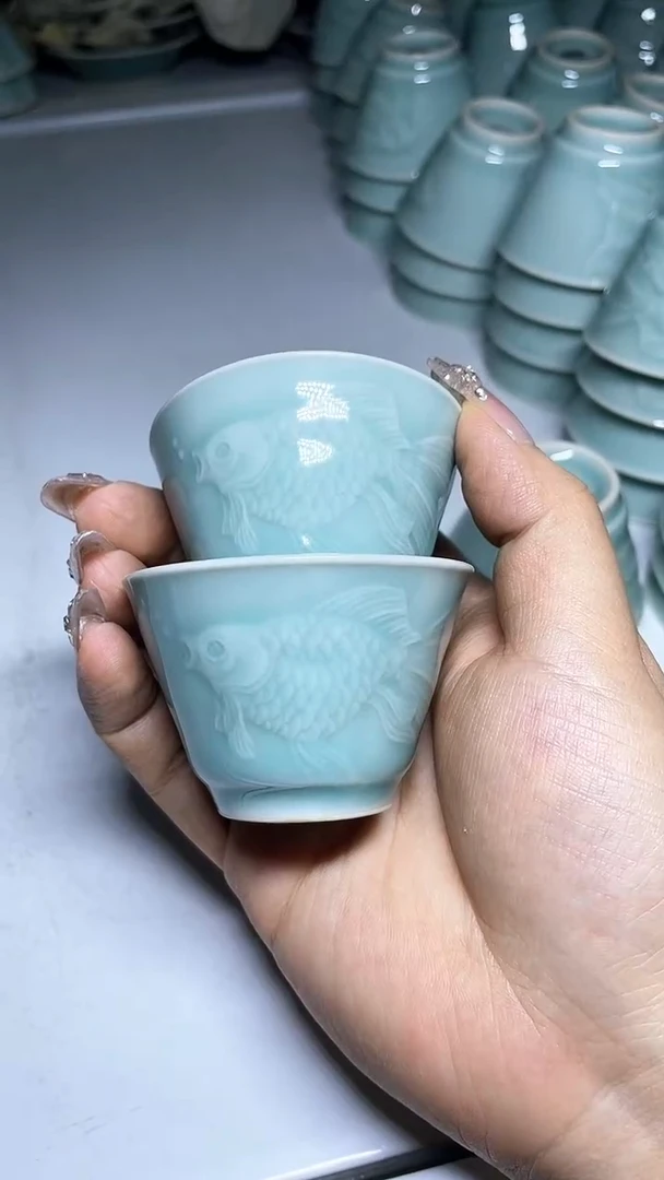 特价福利 微瑕 慧仙青瓷