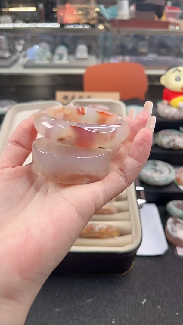 未镶嵌手镯石英质玉56圈口（赠品镯心）6648643