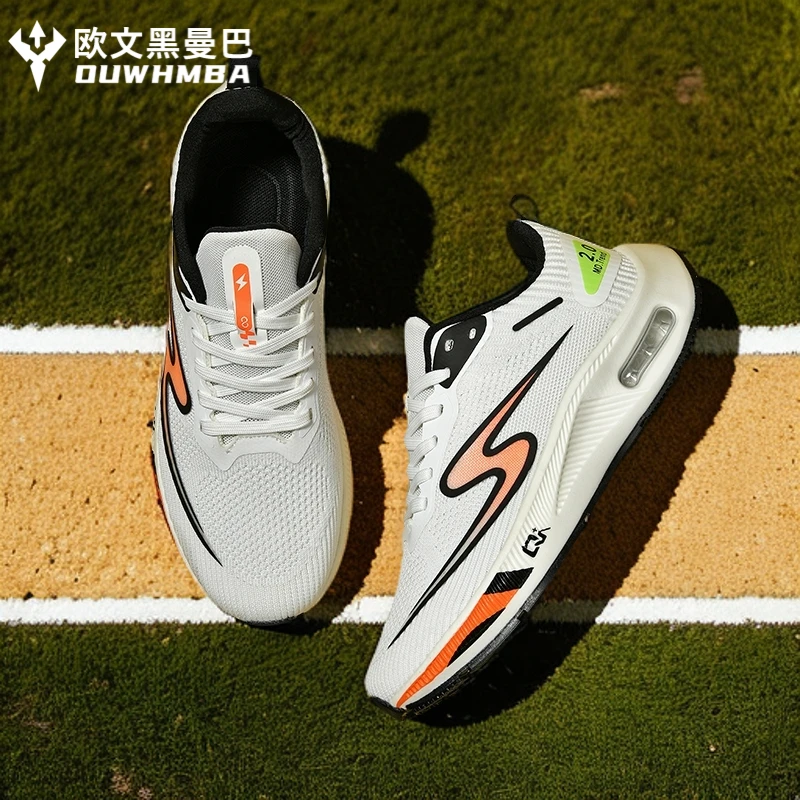 欧文黑曼巴秋冬新品运动跑步鞋潮流百搭低帮男鞋休闲减震女鞋情侣