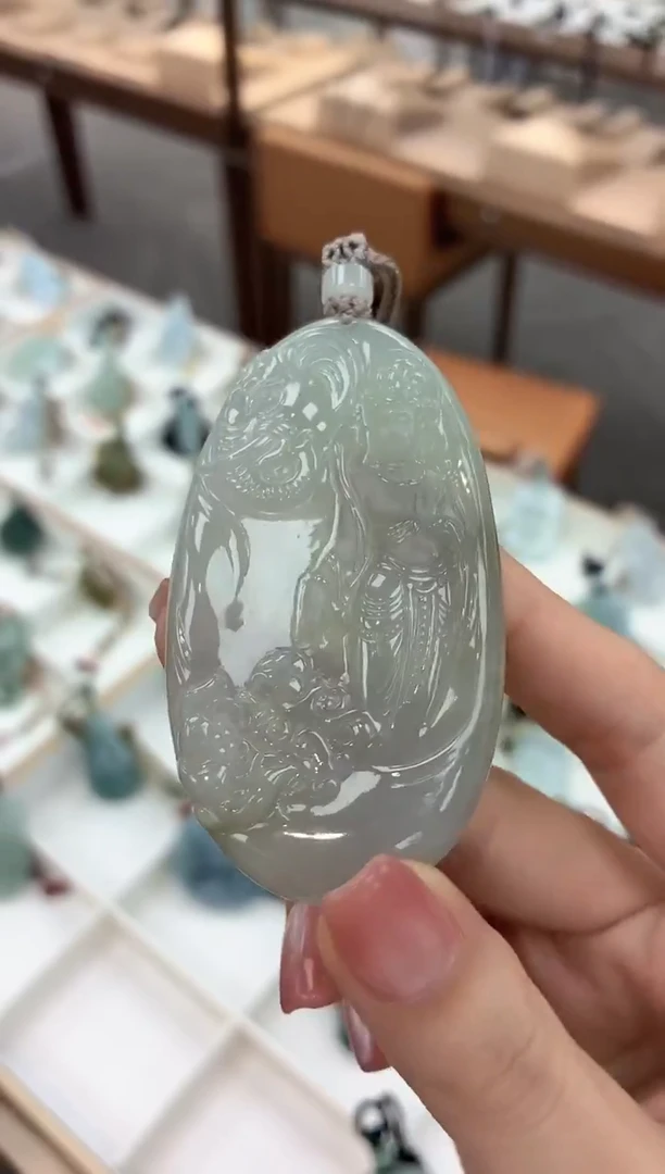 颈饰未镶嵌翡翠幕*～缅甸天然A货翡翠多样性选其一发货