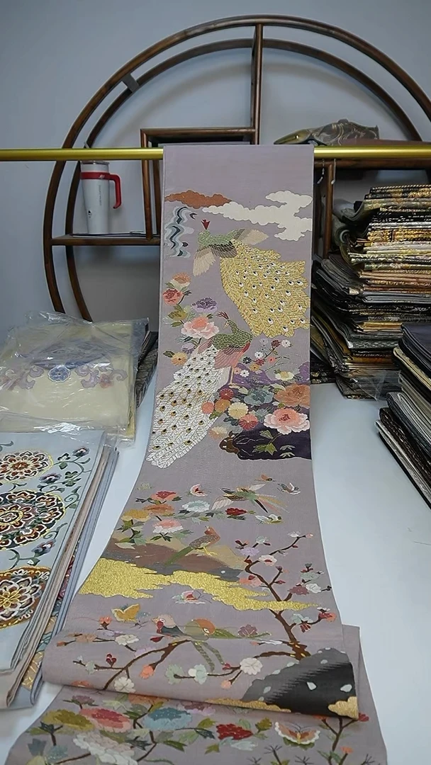 织绣小*芦四通缂丝缂丝