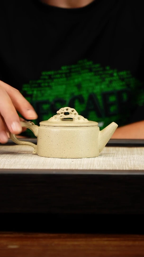 茶壶紫砂本绿天际