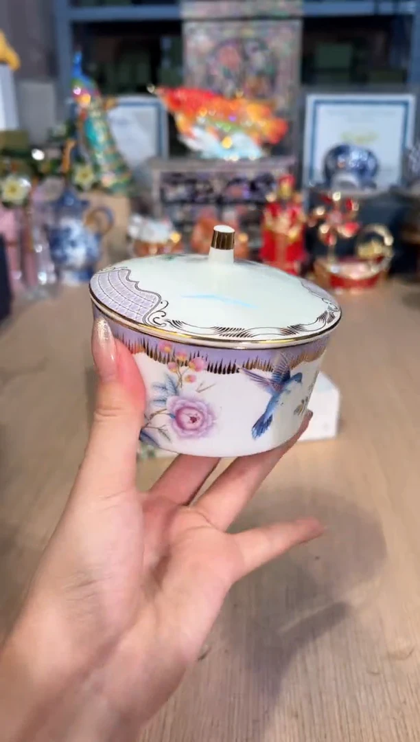 【闪购商品】杯65舒曼蝴蝶曲糖罐（紫）