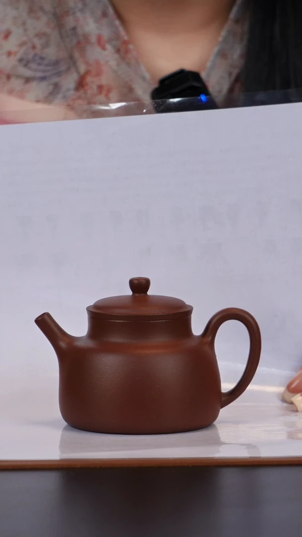 原矿紫砂茶壶  底槽清