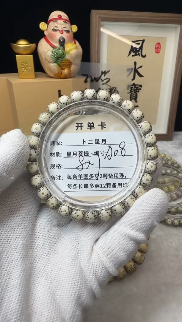 手串星月菩提单圈a08