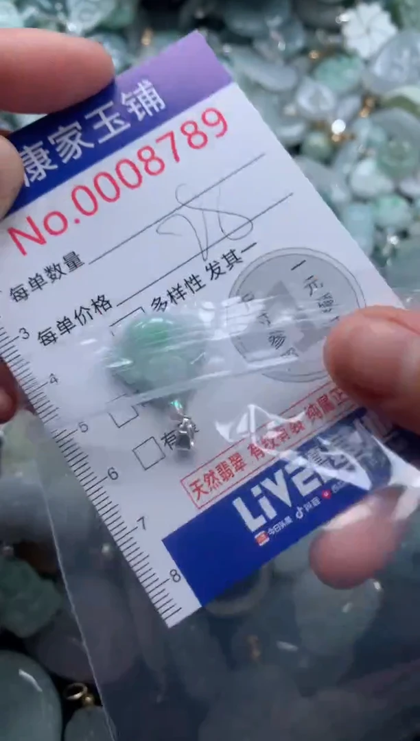 颈饰未镶嵌翡翠8789